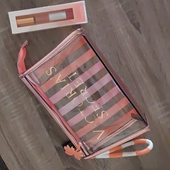 Victoria's Secret Other - Victoria secret makeup bag with new in box Victoria secret  Bombshell Beach Set